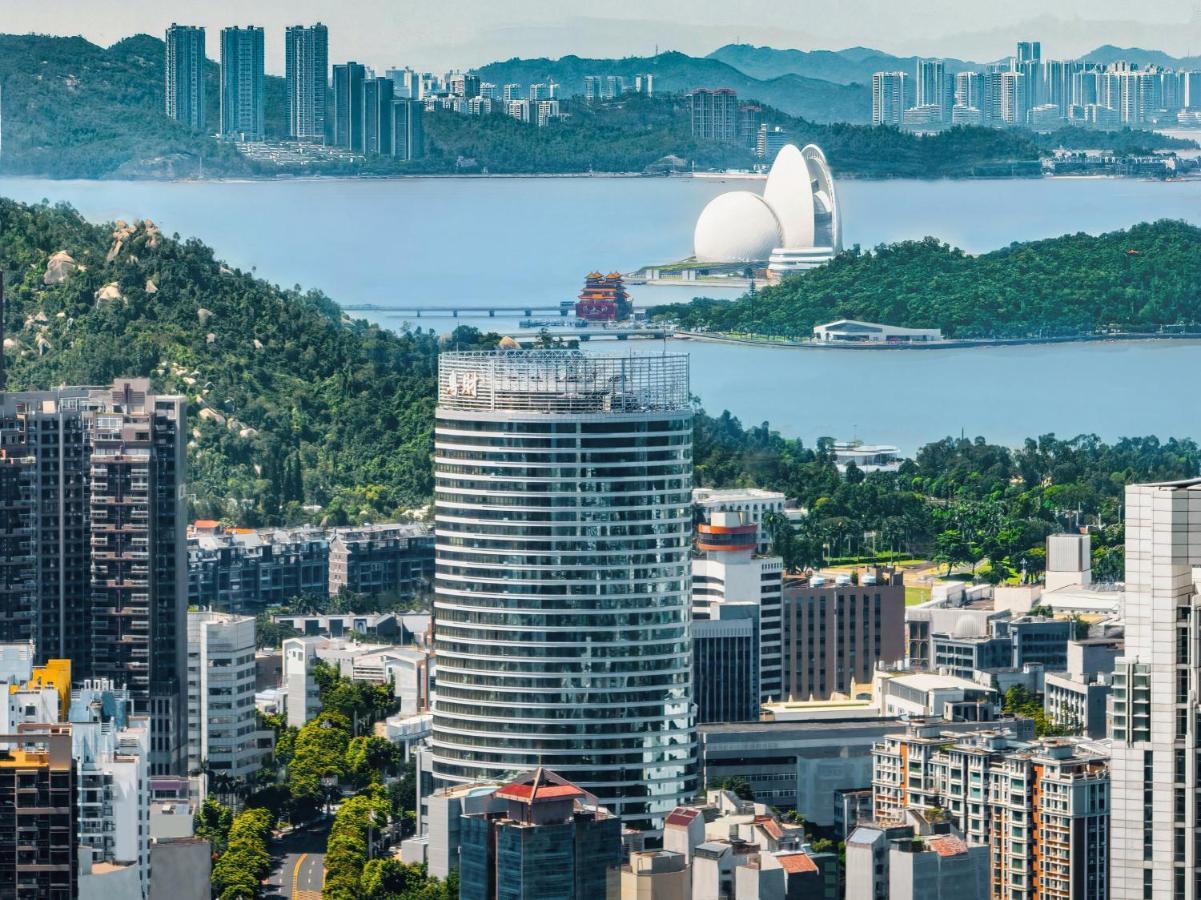 Crowne Plaza Zhuhai City Center By Ihg - Offers Free One-Way Shuttle To Chimelong Ocean Kingdom Ngoại thất bức ảnh